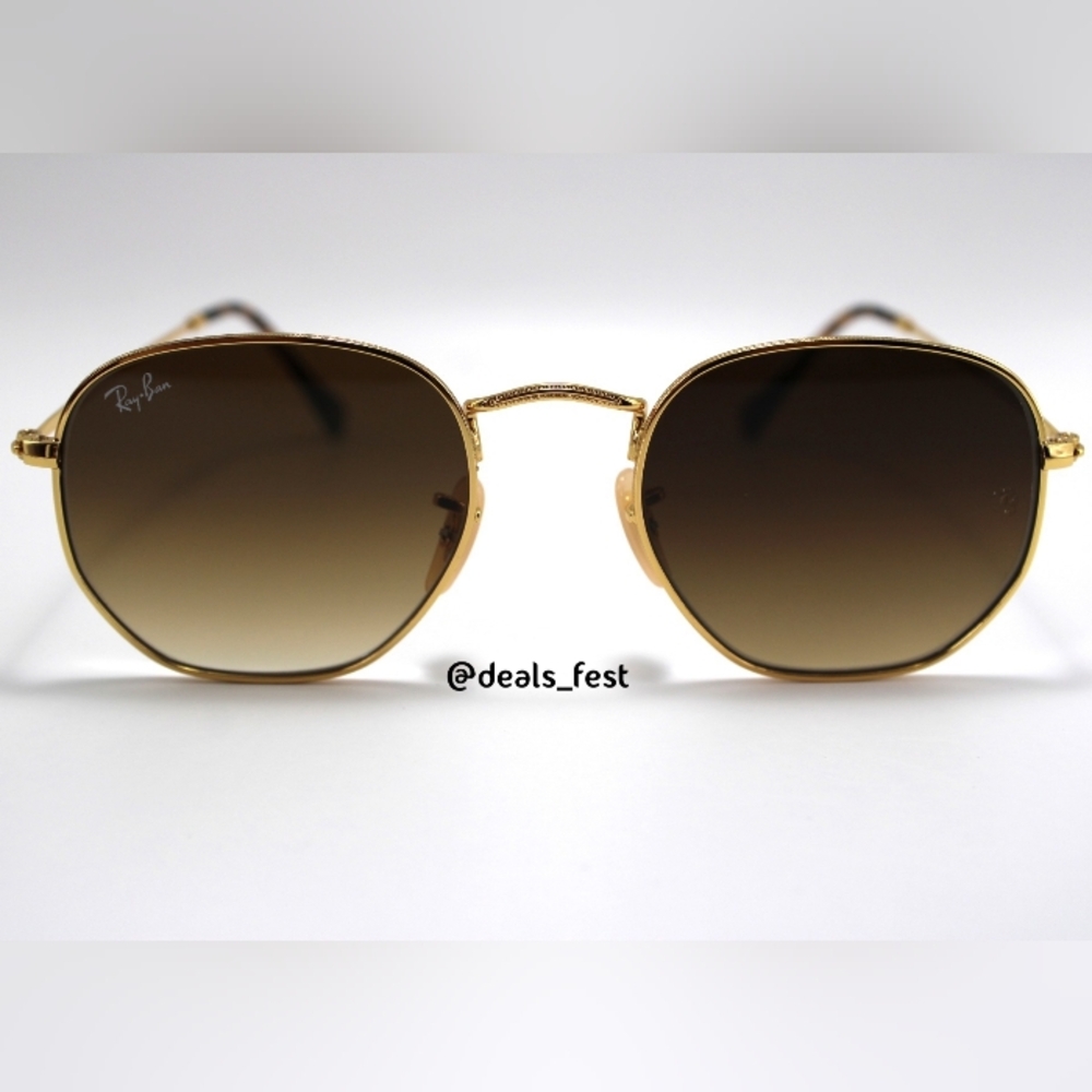 Model Display Rayban Hexagonal Rb3548n Gradient B… - image 5